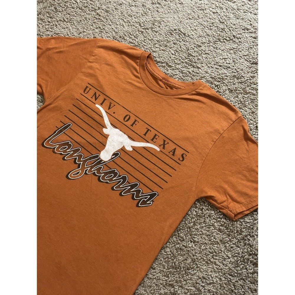 Men's NCAA Texas Longhorns Short Sleeve Graphic Shirt - Small